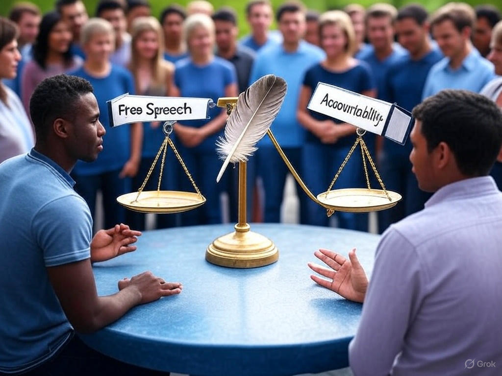 Free Speech vs. Accountability Rights and Responsibilit . . . . .